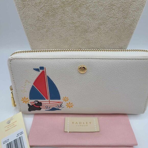Radley London Sail Away Large Zip Around Matinee Wallet NWT!  NEW! - Picture 9 of 9